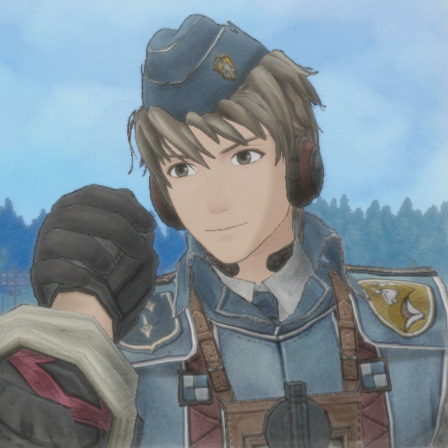 onehimboaday's tweet photo. Today's himbo of the day is Welkin Gunther from Valkyria Chronicles! 🧸 https://t.co/bAYa7mFMIJ