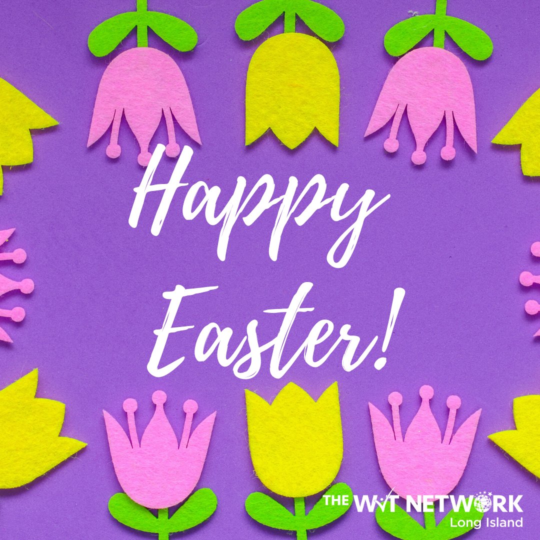 Happy Easter from The WIT Network Long Island! 💜