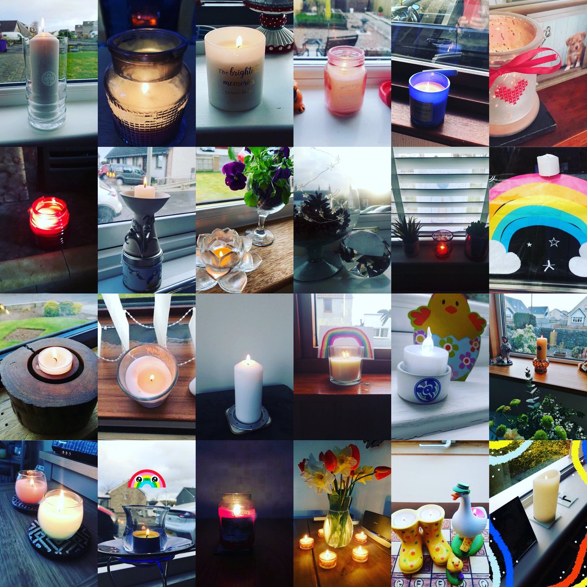 GGuidingAngus's tweet photo. Happy Easter 🐣. We have lit our candles again tonight to show our ‘Guiding Lights’ are still shining bright 🕯 @wagggsworld @GirlguidingScot @Girlguiding #GuidingLight https://t.co/zlZtM8a7QD