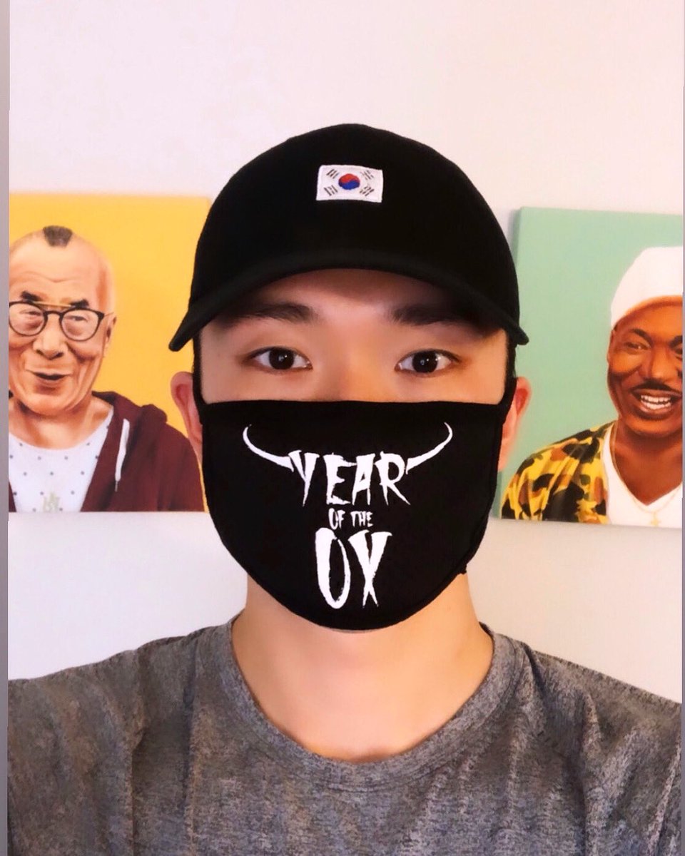 SamuelJHyun's tweet photo. I wear a mask to do what I can to flatten the curve and promote public safety #mask4allchallenge s/o Em for tagging me. #mask4all #inthistogether https://t.co/3iOzGiCnOt