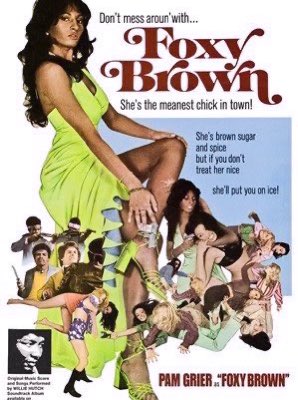 To complete the reference, Nicki name-drops actress Pam Grier, who played the fictional character Foxy Brown in the 1974 blaxploitation film Foxy Brown. Foxy Brown the rapper also got her stage name from Pam Grier.