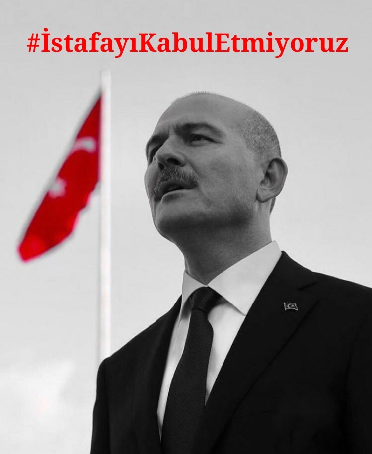 _ayseyvz's tweet photo. @suleymansoylu 
@RTErdogan 
#istifayikabuletmiyoruz https://t.co/BBkuqROr97