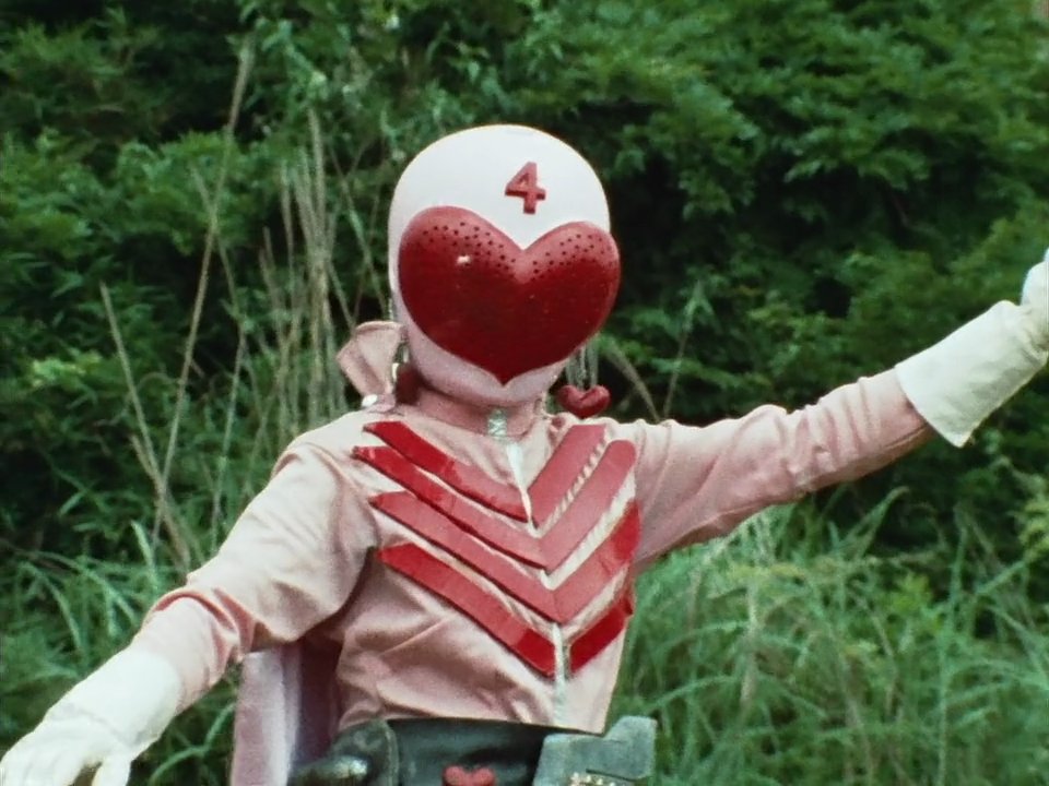 First we have Peggy Matsuyama. I love how they gave everyone a role in Goranger, and Peggy fills a unique niche of being the demolitions expert. Very capable and memorable, going outside what's to be expected of the lone girl in a team from the 1970s.