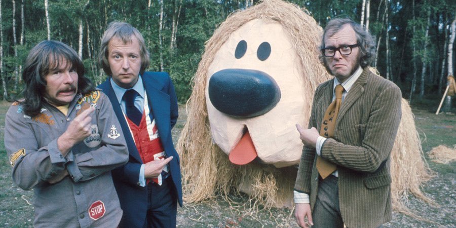 KatyAitch's tweet photo. Vale Tim Brooke-Taylor. The Goodies followed by Doctor Who was the the best children’s entertainment ever! https://t.co/lBLMIGTTG5