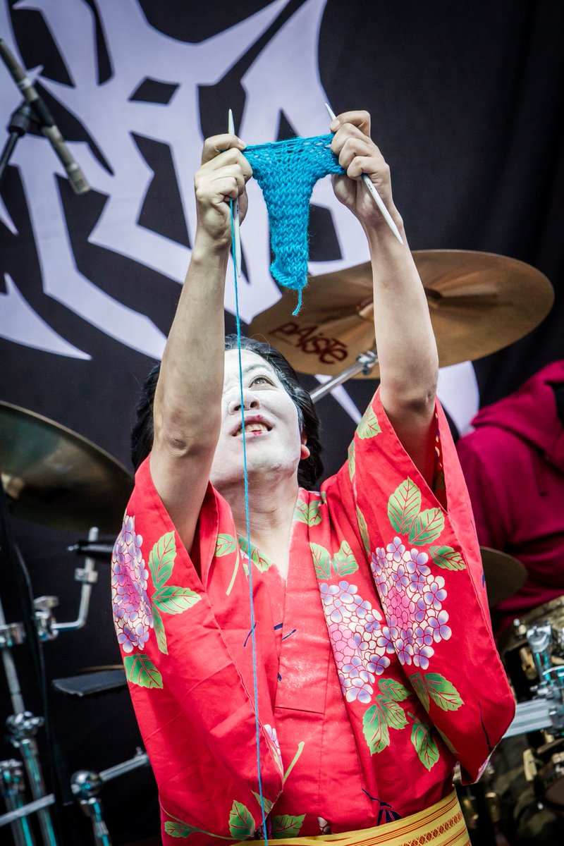 HeavyKnitting's tweet photo. 🎶 Knit on
Knit on
Knit on
Knit until your knits come true 🎶

📷 Piia Kinnunen 

#heavymetalknitting #hmk #kniton https://t.co/3sQ6nSV6ET