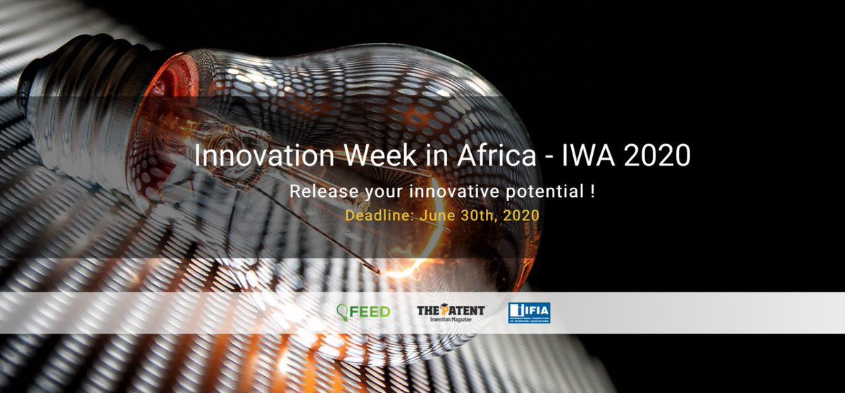 Ifiapresident's tweet photo. IFIA event:
Morocco International Salon IWA 2020
Innovation Week in Africa
From 08th to 12th September 2020
Rabat – Morocco
#africa #invention #ifia #offed
https://t.co/uBy632HBqw https://t.co/0Wp6D5UmUc