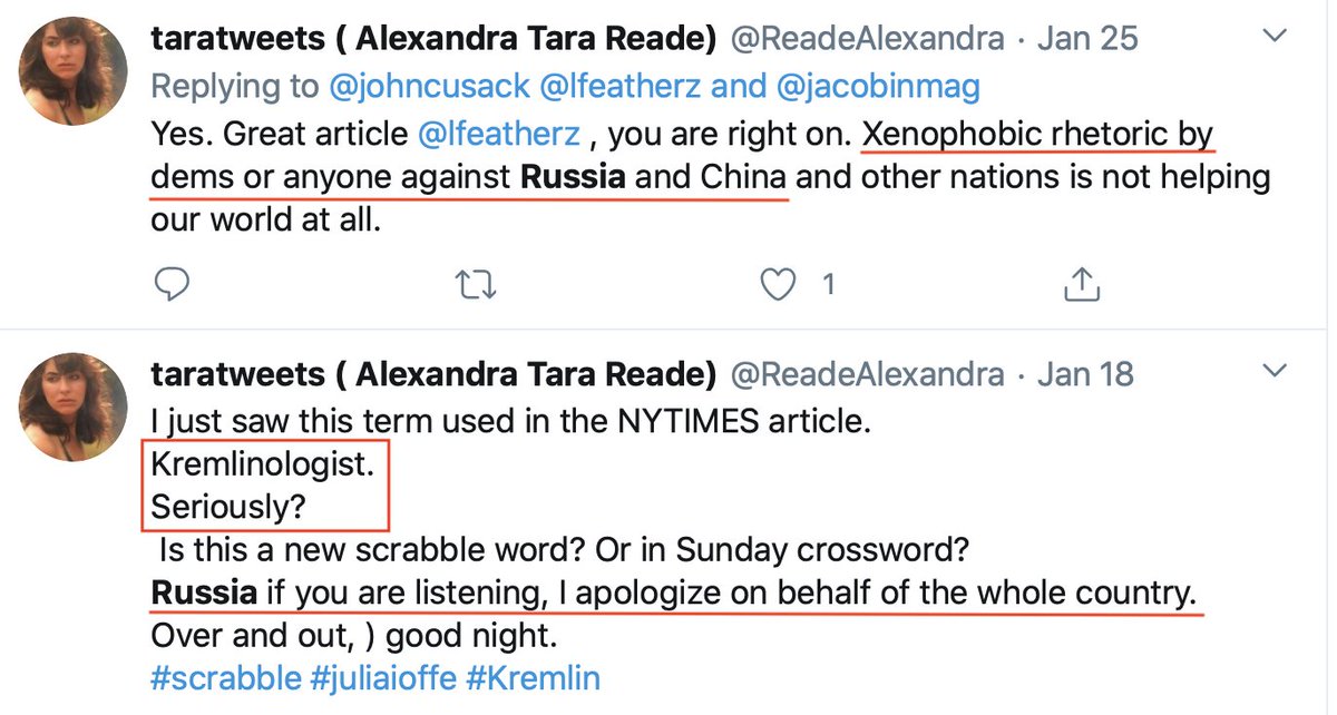 Joe Biden's accuser has real "unusual" and "unexpected" views on Putin and Russia.No really, serious shock coming. She's a fan.