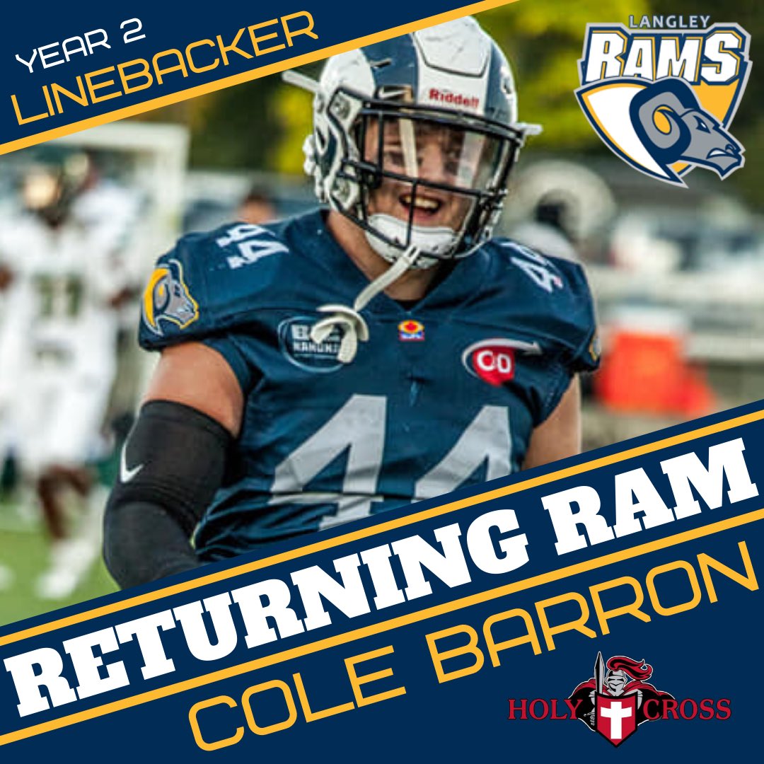We’d like to start announcing our returning Rams! Please help us welcome back Cole Barron (<a href="/Cole_Barron/">Cole Barron</a>) back to the squad!