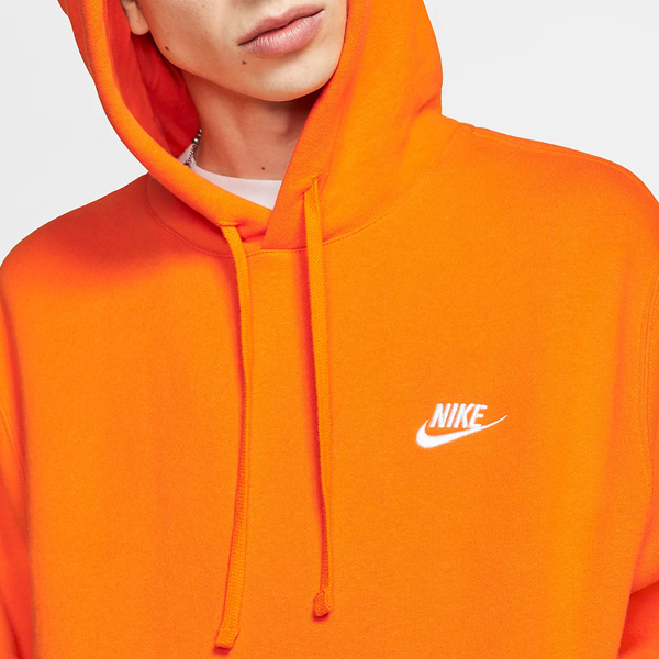 nike magma orange hoodie