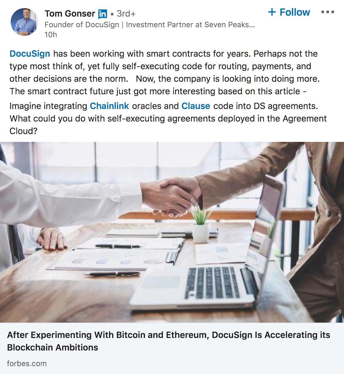 Don& #39;t forget why we& #39;re here frensIt& #39;s not just about personal wealth, but about breaking down the barriers of trust and information asymmetry in the global economyA permissionless level playing field driven by autonomous externally-connected Smart Contracts  #Chainlink  $LINK