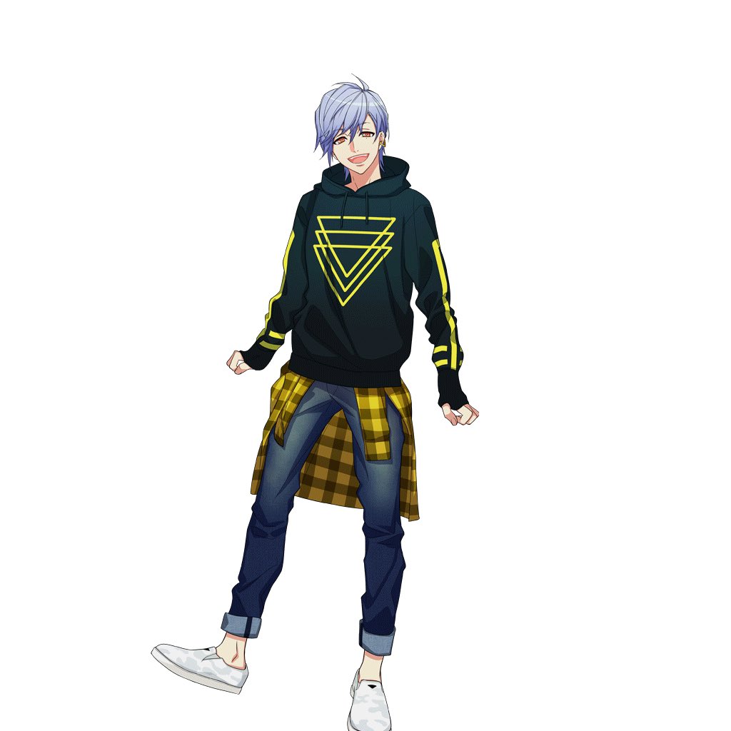 17. Misumi-How 90% of the boys in my school dress-The stripes on his sleeves are kinda cool -Minus points for the flannel tied around the waist, I think it’s overdone