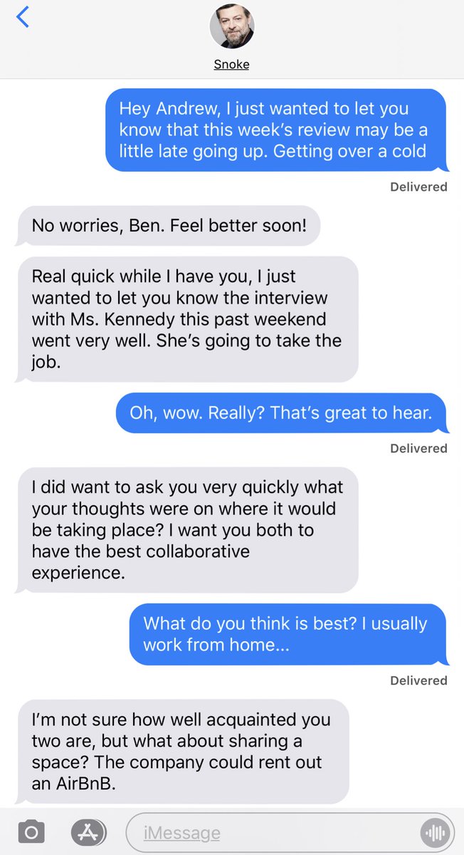 snoke talks to ben about new things on the horizon with rey (to which he’s completely clueless)