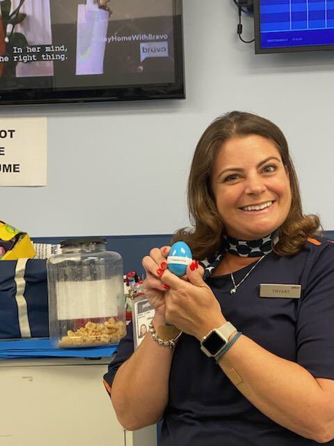 SBenaryMann's tweet photo. Happy Easter from #JetbluePBI!
Our Crewmembers searching for Easter eggs! #Easteregghunt #culturematters @JetBlue https://t.co/ja0g4FGrfg