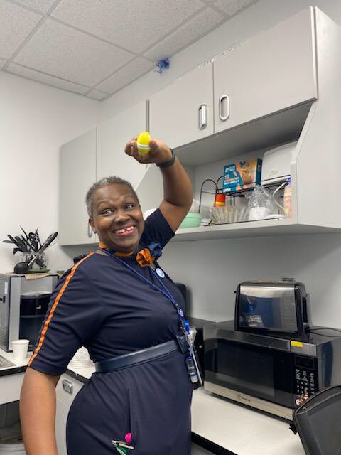 SBenaryMann's tweet photo. Happy Easter from #JetbluePBI!
Our Crewmembers searching for Easter eggs! #Easteregghunt #culturematters @JetBlue https://t.co/ja0g4FGrfg