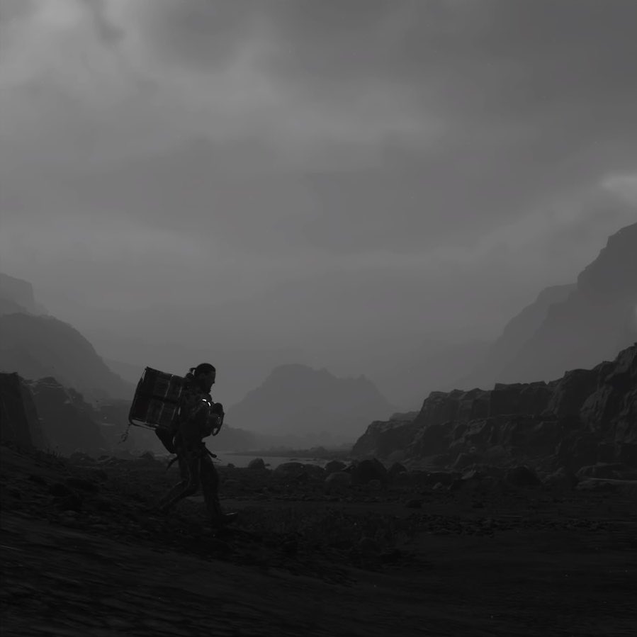 ‘The New Pioneers’ 3, «Late Arrival at C.K’s Waystation West».We could have slept in the field, but he seemed to be in a hurry.*Click to see full frame. #DeathStrandingPhotoMode  #SocietyOfVirtualPhotographers #TheCapturedCollective #VirtualPhotography  #GamerGram