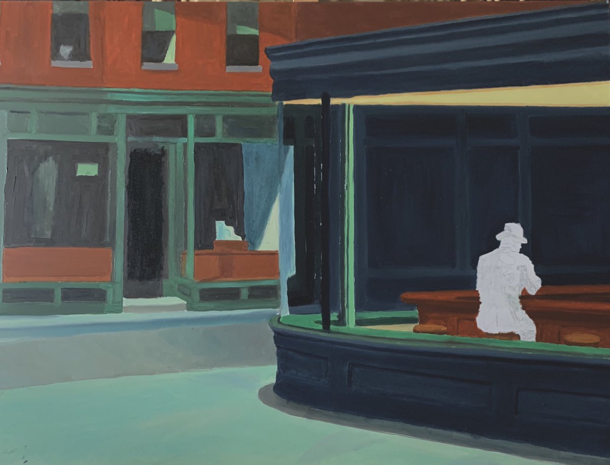 CMichaelGibson's tweet photo. #TwitterJail. Oil on 20 X 24 board by @CMichaelGibson
Sudden
Without warning
Social Isolation
Invisible
No one can see you
No one can hear you
No one can tell you Why?
@TwitterSupport
@Jack
#FreeCMG #FreeDrGibson #VerifyCMichaelGibson
#cmgsees https://t.co/sSGyjtxbFl