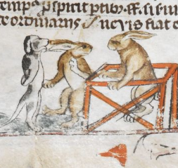 BLMedieval's tweet photo. Discover medieval rabbits in all their guises in today's blogpost #HappyEaster https://t.co/N5lThmblUm https://t.co/EDRFui4ZZd