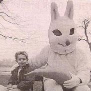 Happy Easter, sinners. Enjoy this thread of creepy Easter bunny photos. I recommend scrolling all the way to the bottom.