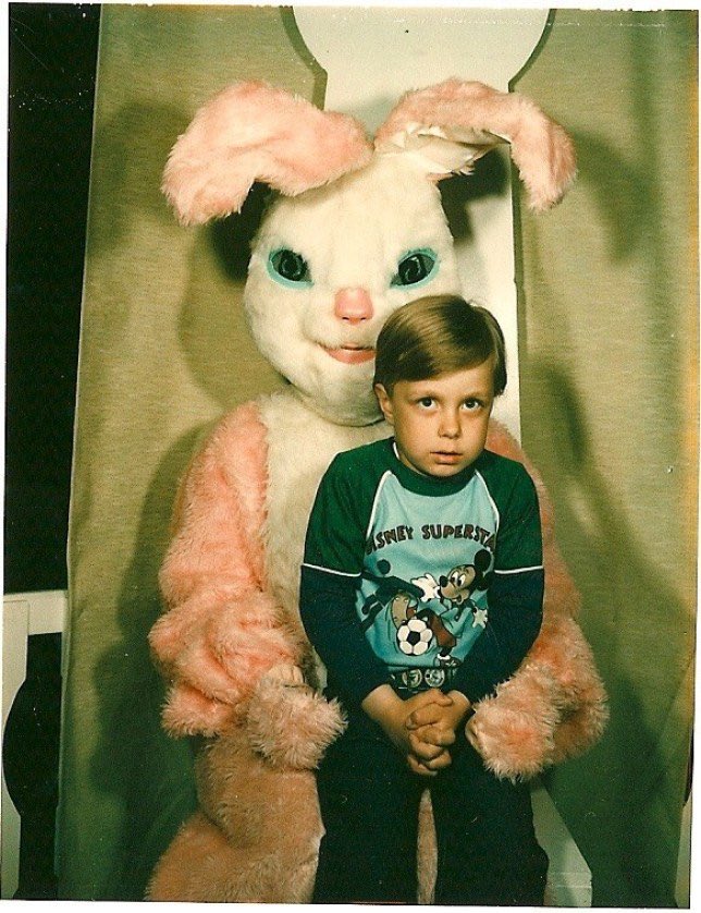 Happy Easter, sinners. Enjoy this thread of creepy Easter bunny photos. I recommend scrolling all the way to the bottom.