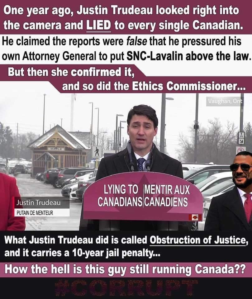 @SpencerFernando #PrimeEvil! 
Everything unethical @JustinTrudeau does seems dishonest or illegal!
Was #Election2019 rigged by #lieberals?

#TrudeauMustGo 

@AndrewScheer @ErinOTooleMP @LeslynLewis @realDonaldTrump