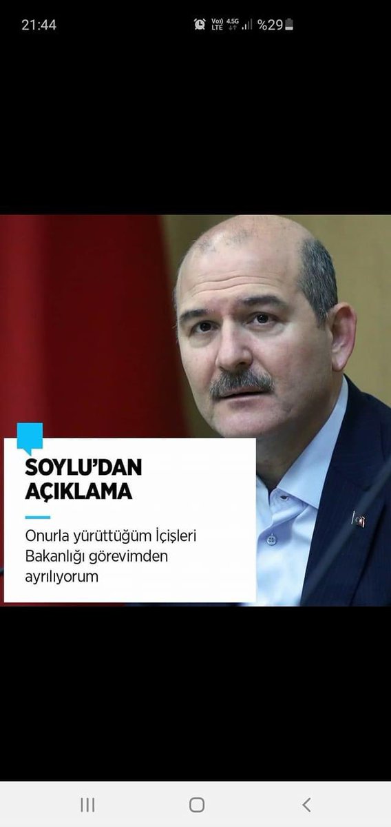 ALORMANCIOLU's tweet photo. Terör örgütünü ve yandaşlarını sevindirmeyin başkanım #istifayikabuletmiyoruz #SueleymanSoylu #RecepTayyipErdogan https://t.co/sLEiyBGf7s