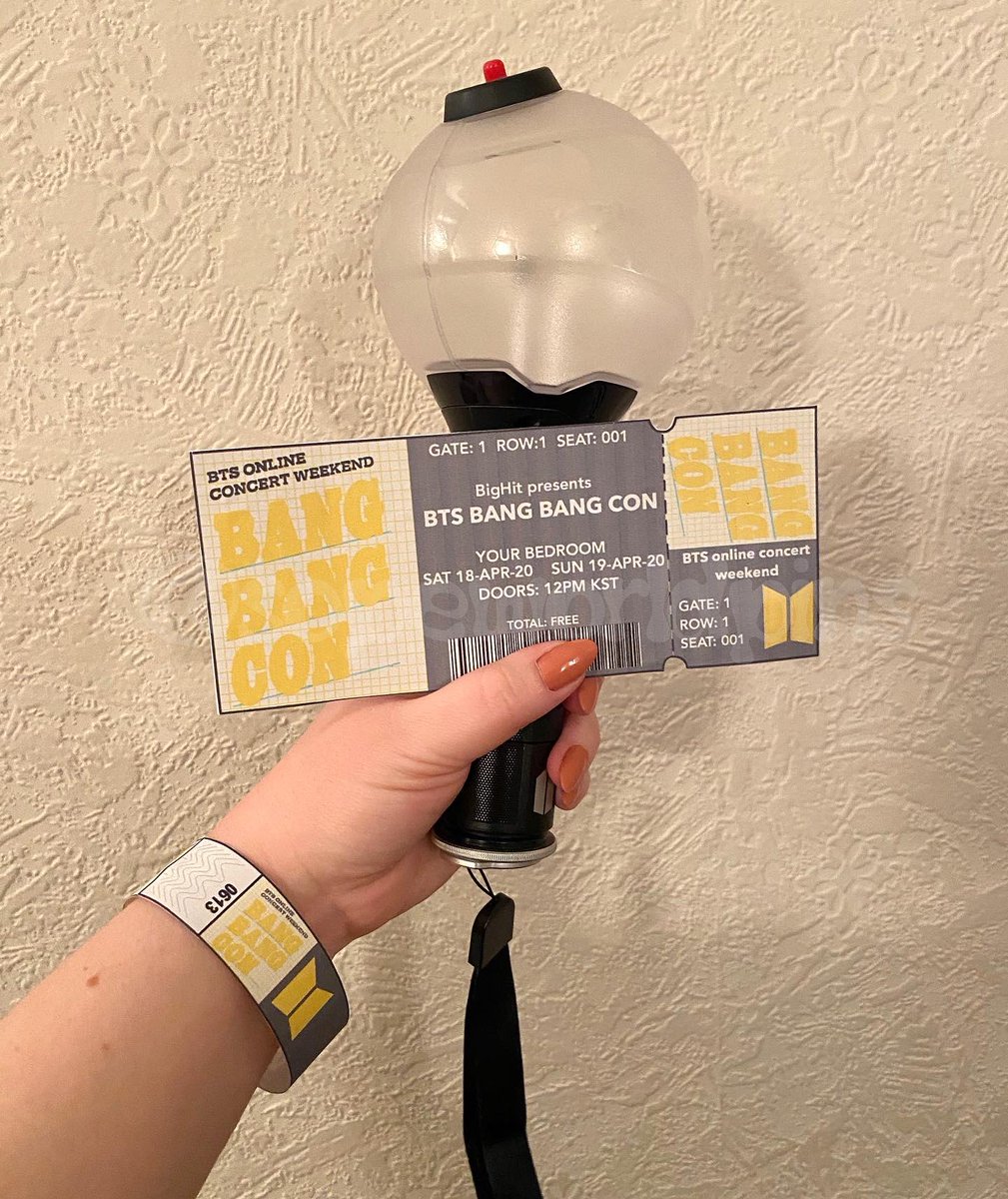 sope world pins on twitter now available a free printable bang bang con ticket and vip wristband for you all to have for the concert weekend hope you all enjoy it