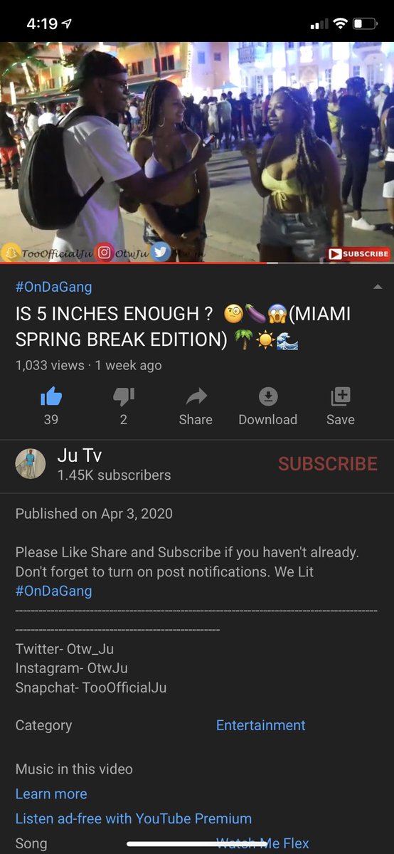 JuTooOfficial's tweet photo. I forgot to post this on Twitter but Retweet For Me. We At 1K views in a week click link below and show some love 

https://t.co/wwXFw3nQJy https://t.co/A7Di762TaI