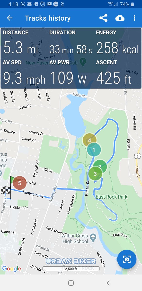 mahesh_maidsh's tweet image. Amazing weather to bike #eastrock #newhaven. Happy to see people #SocialDistancing  !!