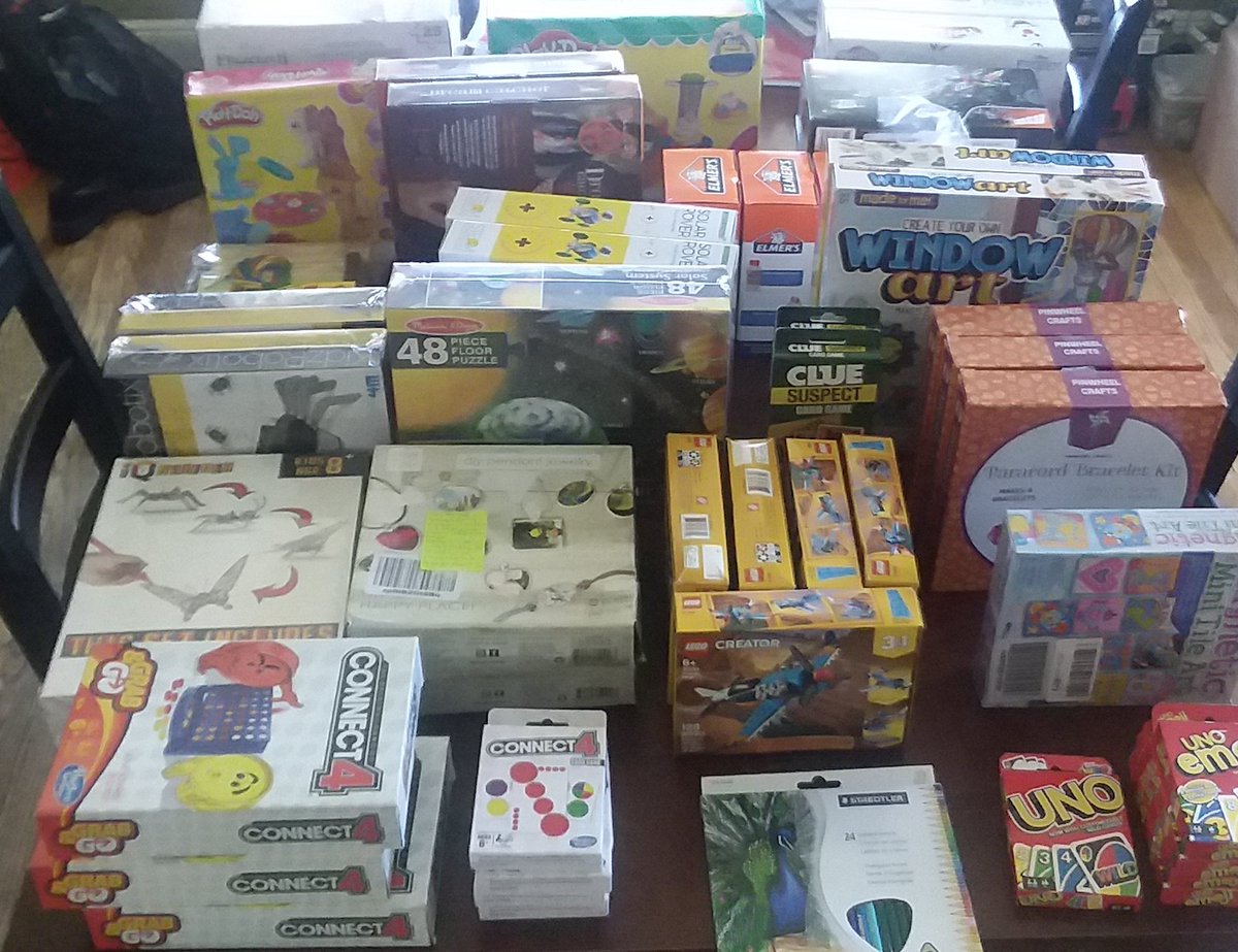 There have been shortages in hospitals of activities for kids with long stays in the hospitals. Due to recent restrictions, oncology patients are not allowed to leave their rooms. We are currently accepting toy donations here:

smile.amazon.com/hz/charitylist…