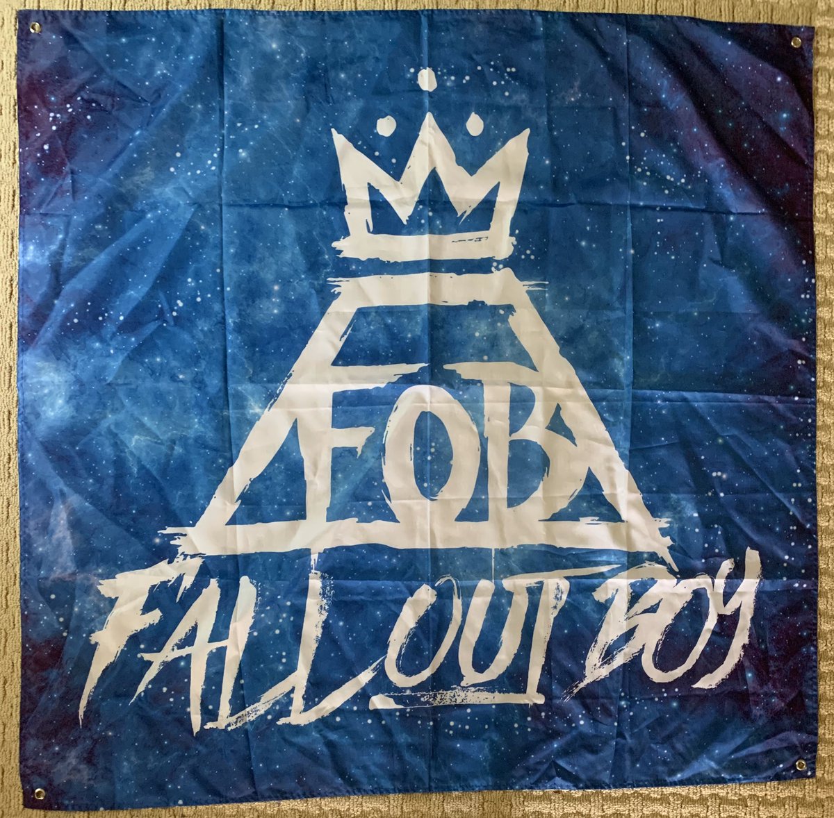 Finally Miscellaneous!1. Fall Out Boy Tickets! (Pic from XL’ent Day Out. Shoutout to  @Masomayo)2. Wall Flag! (Shoutout to  @Batskyle)
