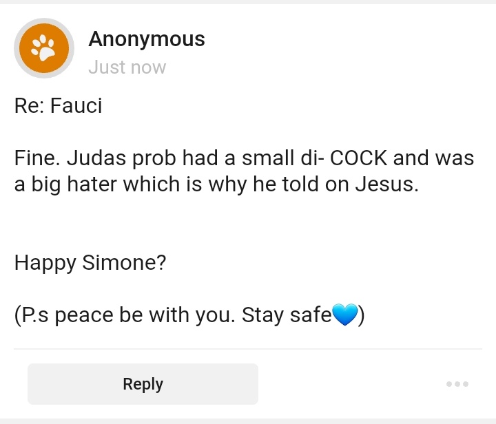 What if Judas had The Meat™ but no charisma so he was jealous that Jesus was getting all the adulation and THAT'S why he snitched