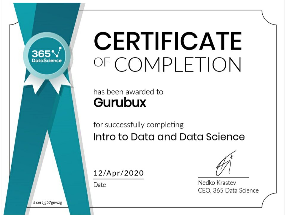 GurubuxGill's tweet image. @365datascience Kindly fulfill sincere request. Cheers!
#365datascience #Free #extend