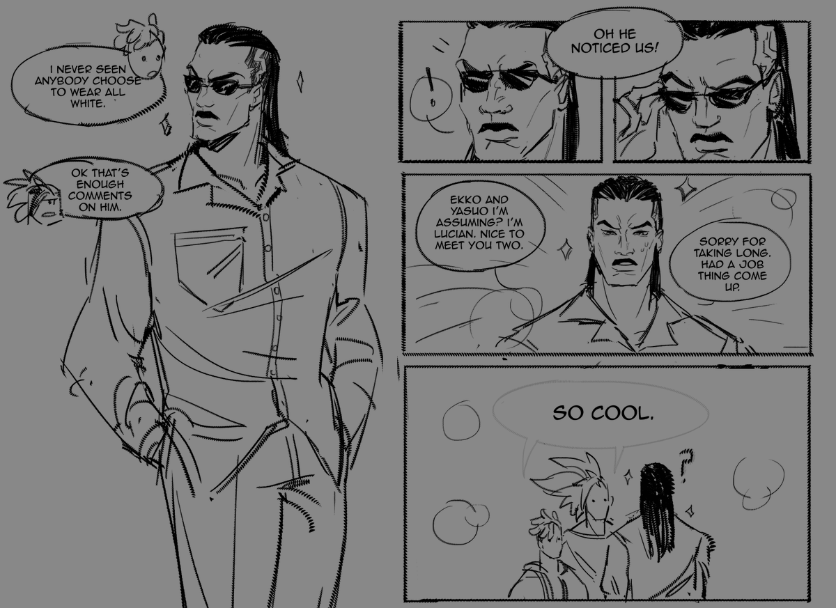 whats lucians job? ekko and yasuo wonder that too 