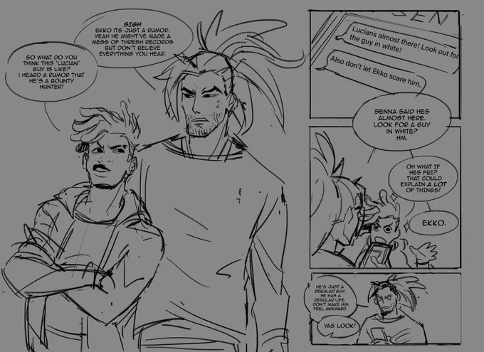 whats lucians job? ekko and yasuo wonder that too 