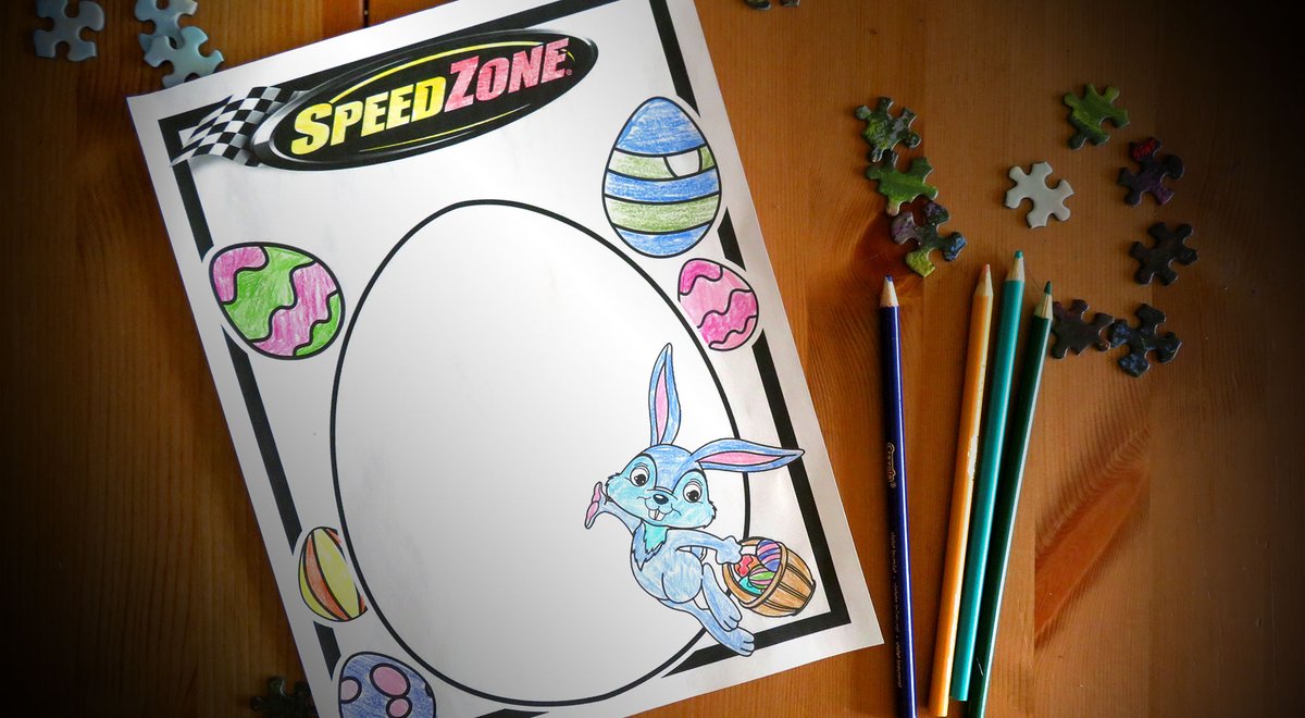 speedzonela's tweet photo. Celebrate with color! 🌈 Enter our Egg Design Contest by 4/17 for a chance to win a FREE Birthday Party! 🥳 Get crackin' at: https://t.co/EY2NNMxK7E https://t.co/N9vIY0NwxZ