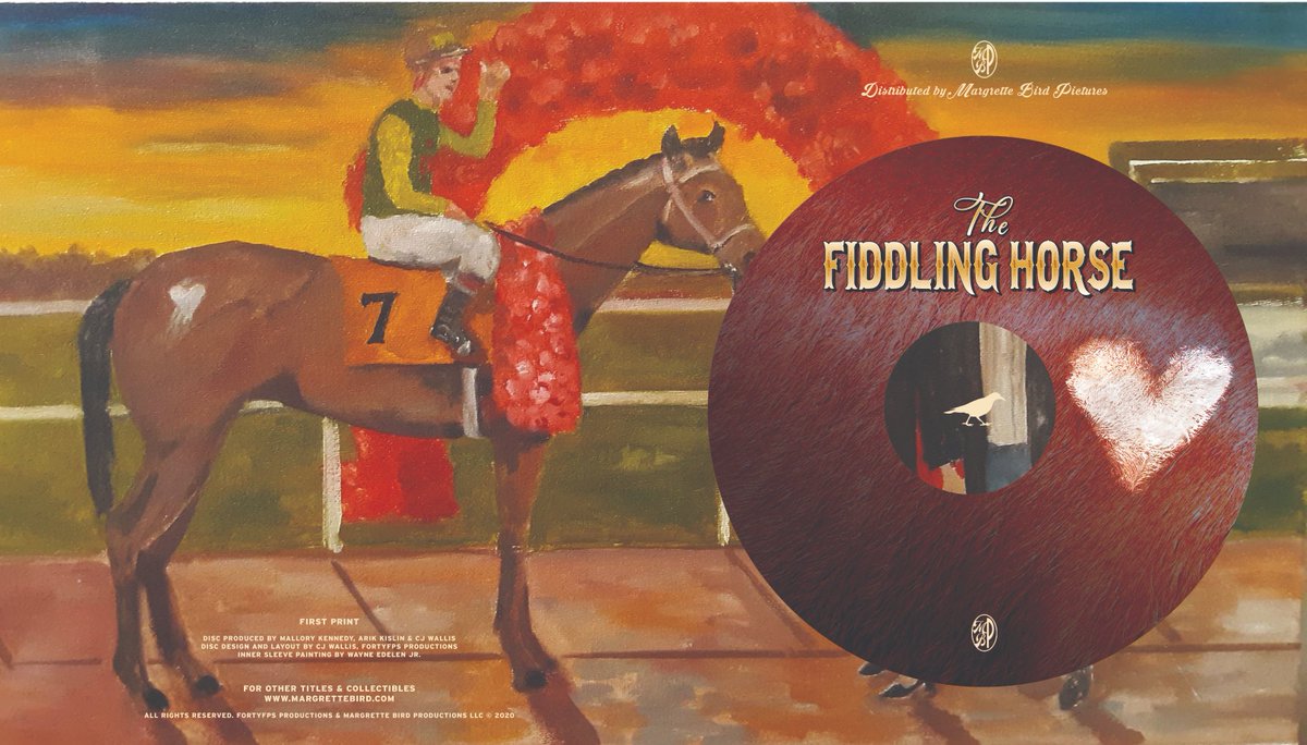 MargretteBird's tweet photo. Take a look at the double-sided artwork for #TheFiddlingHorse upcoming Blu-Ray release! 

🎻🐴 https://t.co/Ktr7JJtHqM