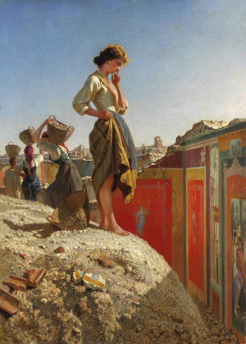 erminiopasquat1's tweet photo. #ArtePerLArte
Filippo Pellizzi (1818/1899)
Gli scavi di Pompei, 1870
"Realismo Poetico"
@BrindusaB1 @lagatta4739 @karmendida @scastaldi9 @matibo11 @ValerioLivia @migliaccio31 @NadiaZanelli1 @smarucci461 @bmarczewska @ampomata @lissablu68 @Rebeka80721106 @BaroneZaza70 @fra852 https://t.co/hpUQrjeRQR