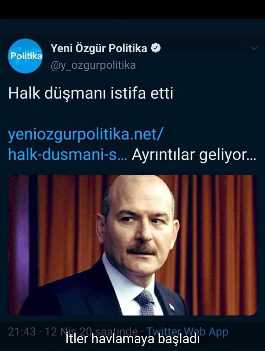 #istifanikabuletmiyoruzSOYLU Bu hainleri sevindirme bakanım.