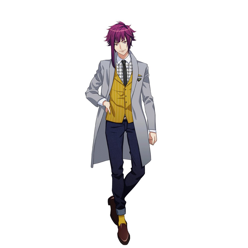 15. Homare-As much as I hate the color mustard, it surprisingly works on him-A very eccentric outfit for an eccentric man-The houndstooth print suits him so well