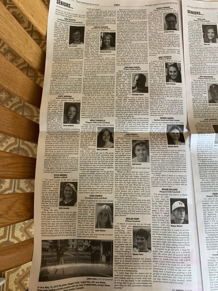 YagaBomb24's tweet photo. So happy this came out as well as it did! Thank you to all the seniors that participated! So glad I could tell your side of things! Also, huge shoutouts to @riri_demos and @mikemeiler. This turned out even better than I thought! @GNN_Sports_ https://t.co/oRMuzYePlX