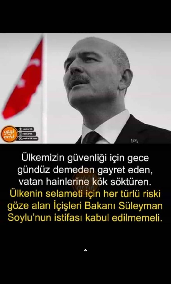 İstifa Kabul Edilmedi..Elhamdülillah