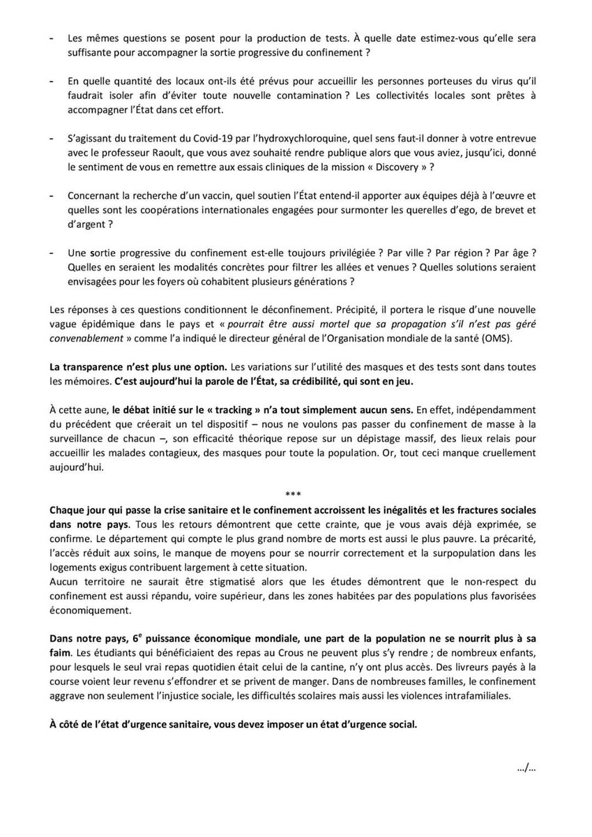 Olivier Faure tweet media