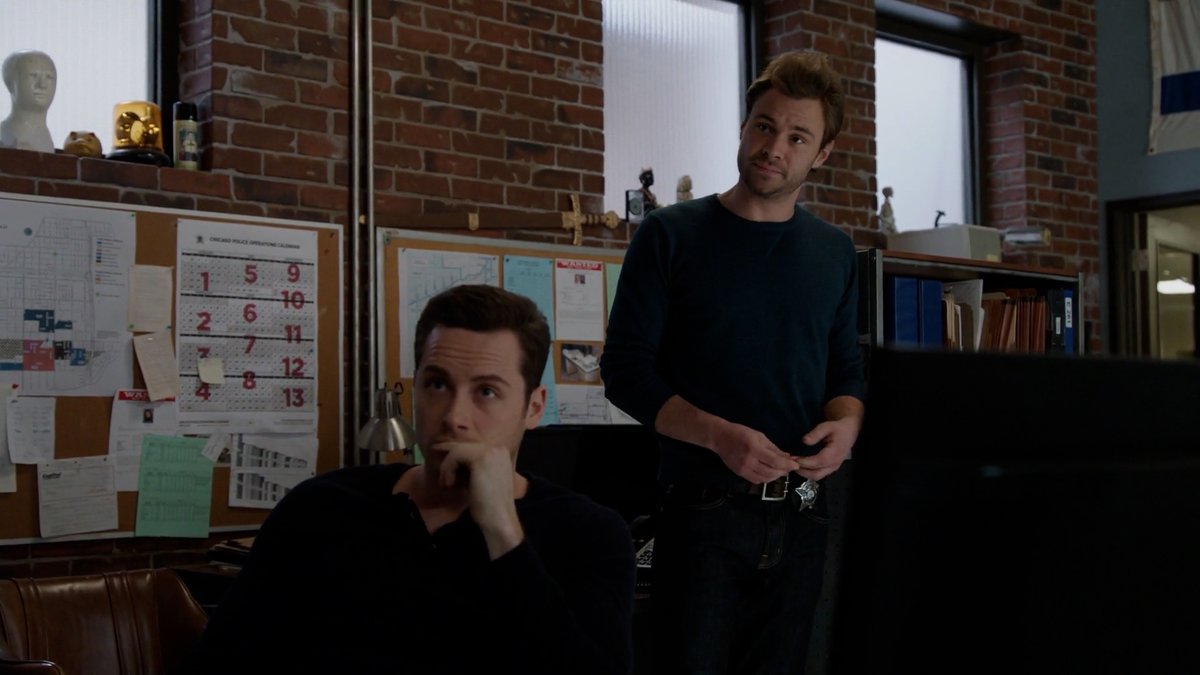 I love the dynamic when they& #39;re all together discussing cases