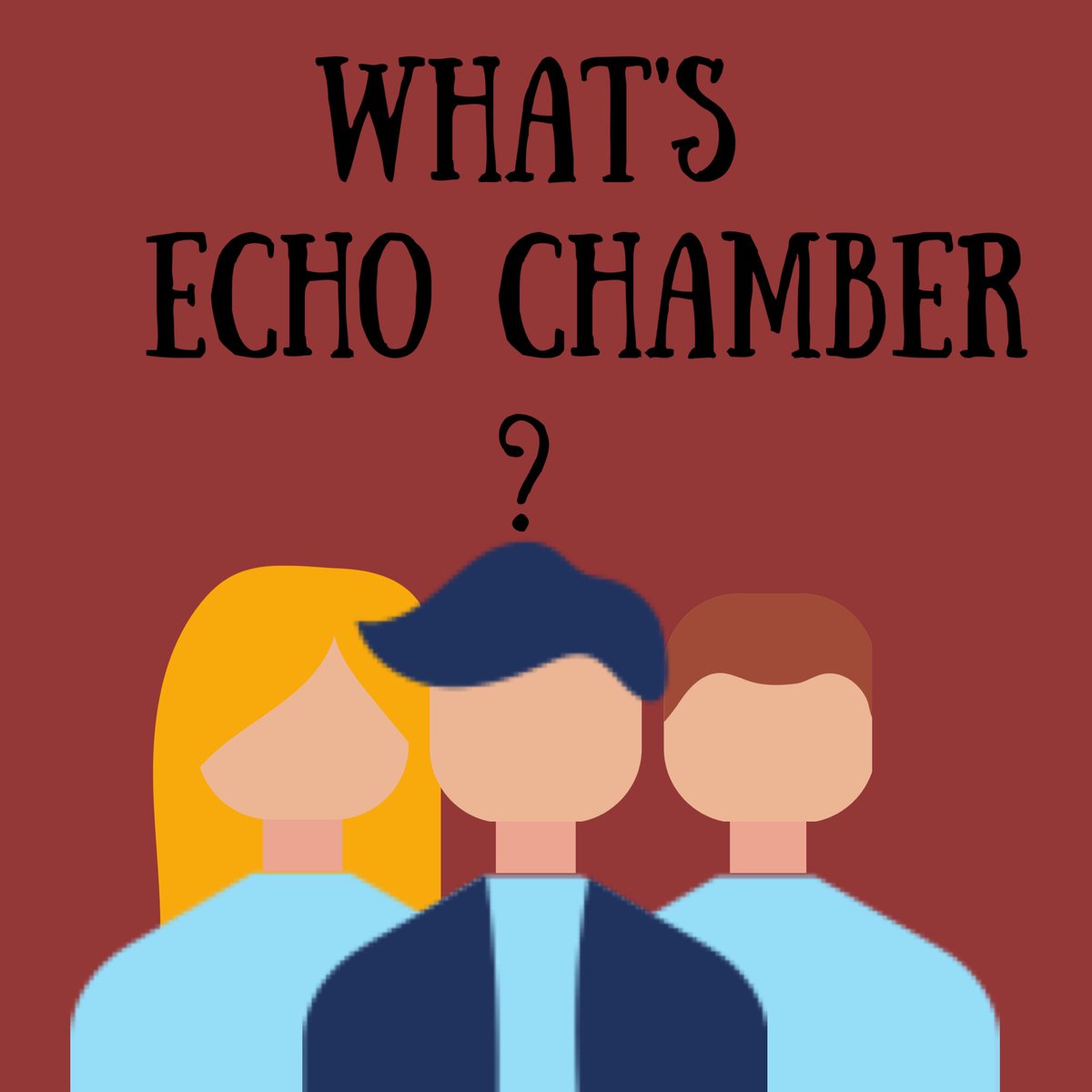 Lalu apa itu Echo chamber ? echo chamber adalah sebuah deskripsi kiasan dari sebuah keadaan dimana keyakinan diyakini atau disebarkan oleh komunitas dan diulang-ulang dalam sebuah sistem tertutup. source : Wikipedia