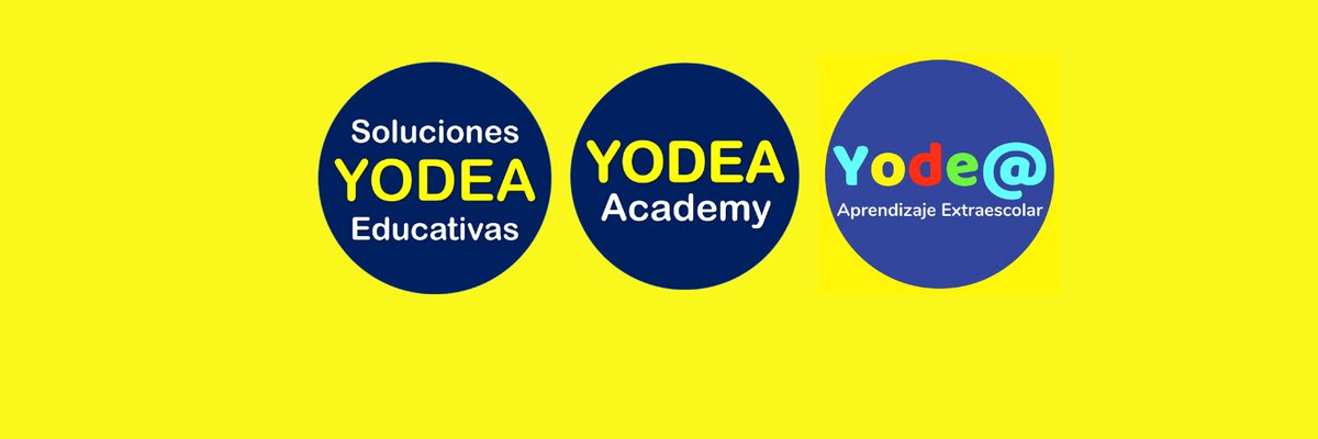 Yodea_edu's tweet photo. 1) Soluciones Educativas Yodea: Investigación Educativa y Capacitación Docente.

2) Yodea Academy: Educación Primaria y Secundaria Online.

3) Yodea Aprendizaje Extra escolar: Aprender para el Éxito. https://t.co/yYu7th3vzp