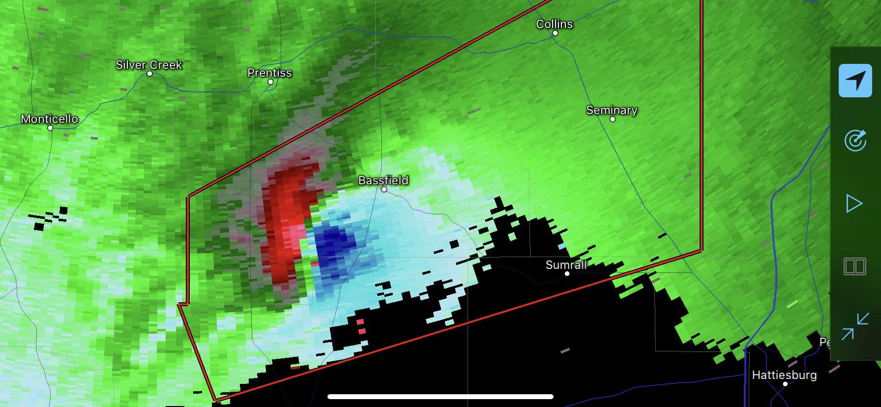 Justin Peden on Twitter "Town of Bassfield needs to be in its safe