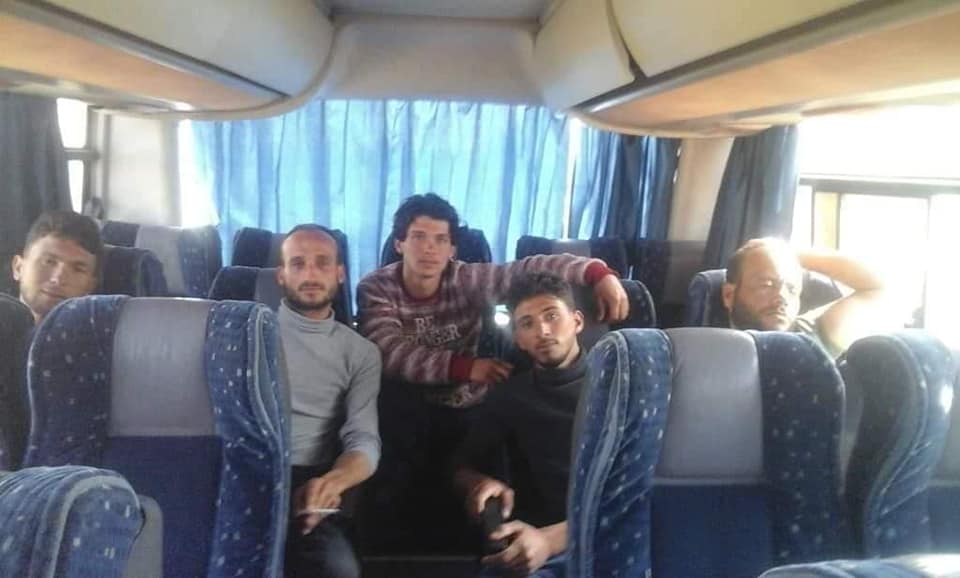 A group of about 350 former rebels who "settled their status" with the Assad regime from the towns of Jaba, Mamtinah and Mashara took off today from Mamtinah en route to Libya, where they will fight alongside Haftar's forces. They were recruited by Russia.