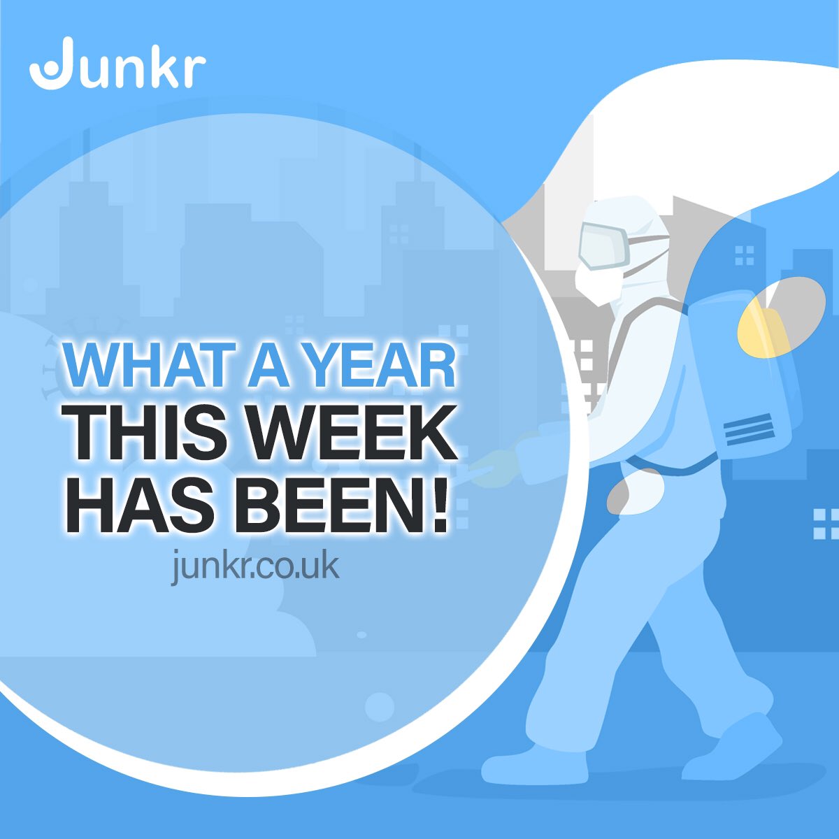 junkr_uk's tweet photo. We are hoping you are all well and staying safe in these times 💙

 #edinburgh #glasgow #scotland #uk #wasteremoval #junkremoval #rubbishremoval #recycle #recycling #zerowaste #wastemanagement #reducewaste https://t.co/P8Kmr99MIj