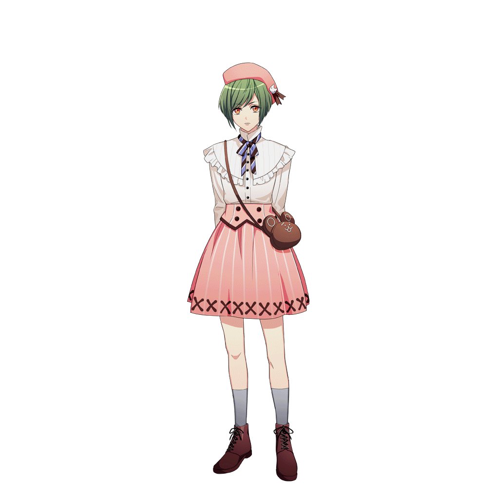 6. Yuki-Absolutely adorable, can wear a dress better than any other girl -If outfits had flavors this one would taste like strawberry chocolate-The beret is the best part