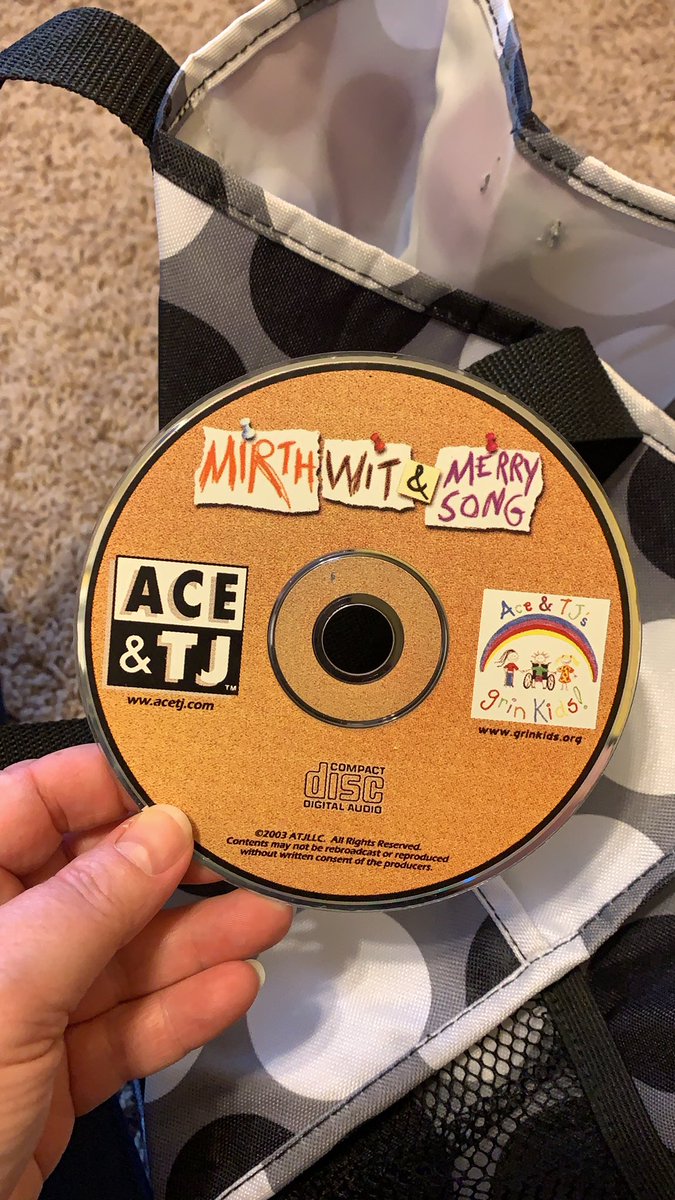 befus's tweet photo. @TheAceTJShow about a year ago my sister in law found this while cleaning out a closet. We sat in the parking lot of the mall and listened to the entire thing! So funny! I just refound it. It was still in my car! I can’t imagine a time in my life when y’all weren’t part of it! ❤️ https://t.co/uMnKF4jNCm